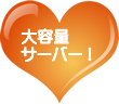 大容量サーバー!