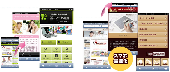スマホサイト最適化イメージ